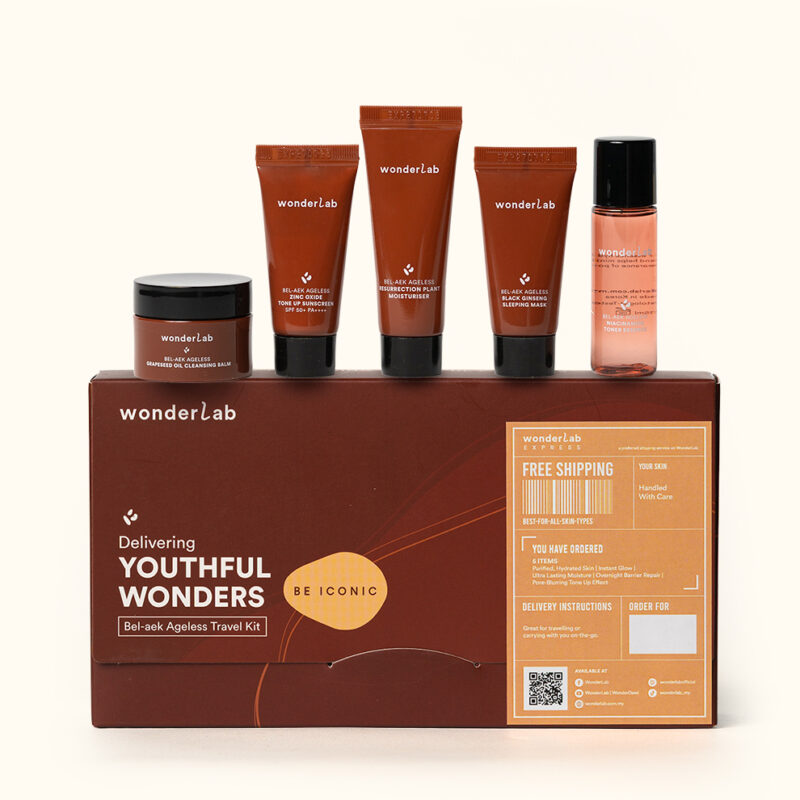 WonderLab Ageless Travel Kit Packed Set